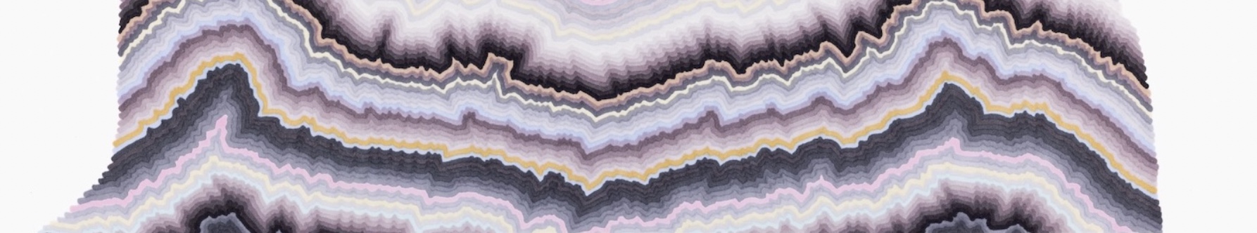 Abstract art banner