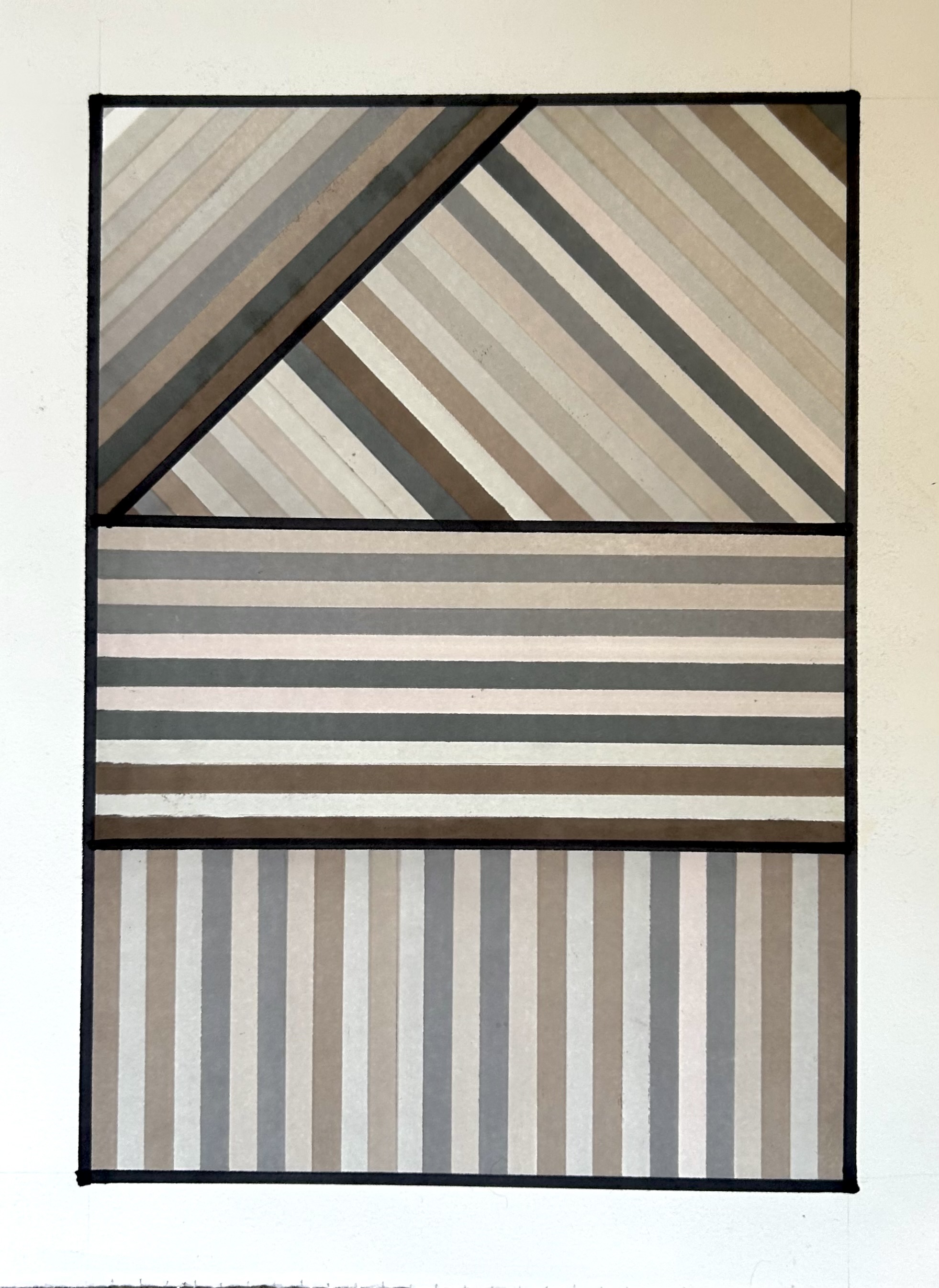 Example of rectilinear study drawing